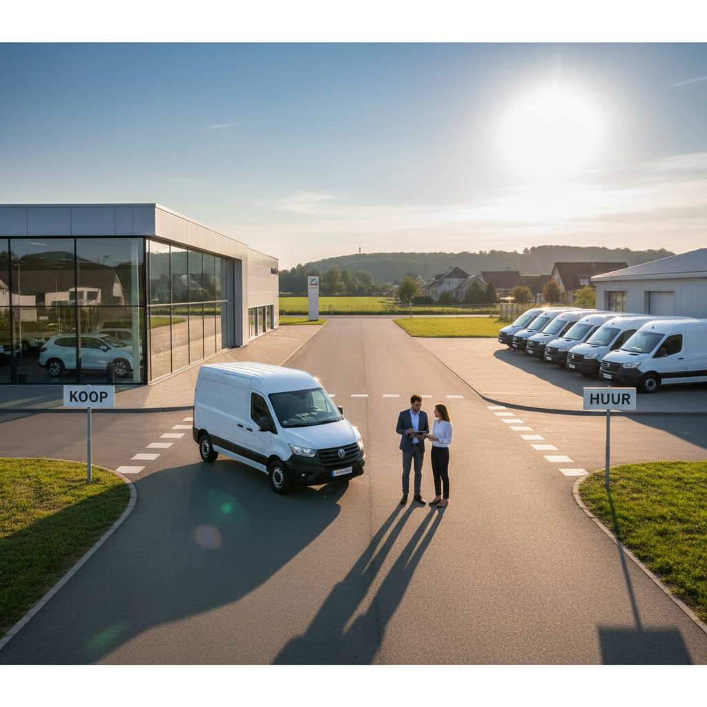 Realistische foto passend bij Bestelwagen huren of kopen: welke optie past het beste bij jouw situat