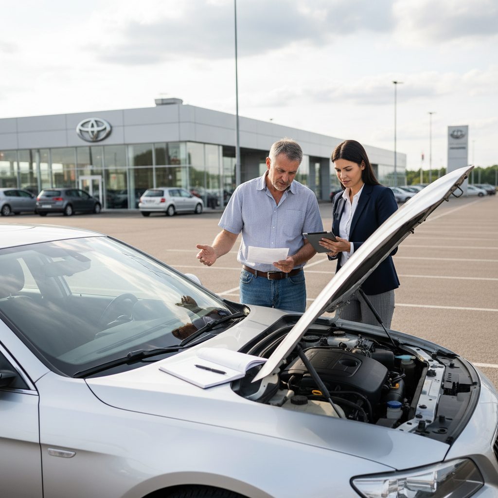 Realistische foto passend bij Waar moet je op letten bij het verkopen aan een auto opkoper? voor web